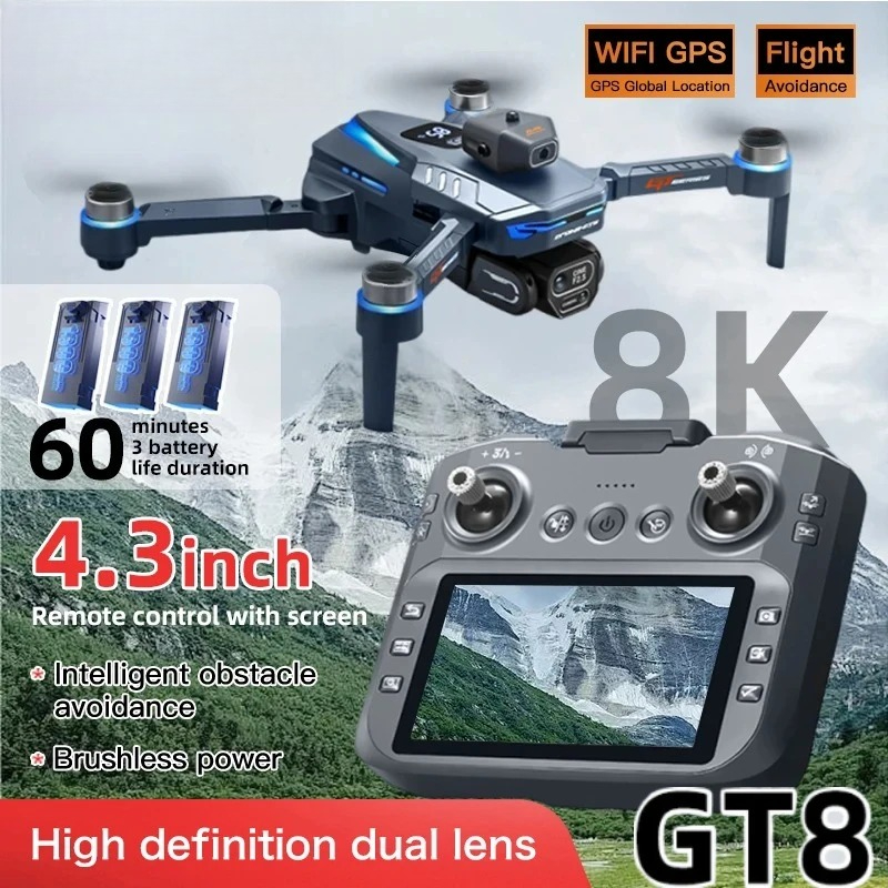 Original GT8 Drone 8K Professi - đánh giá và giá Jjrc Drone X12