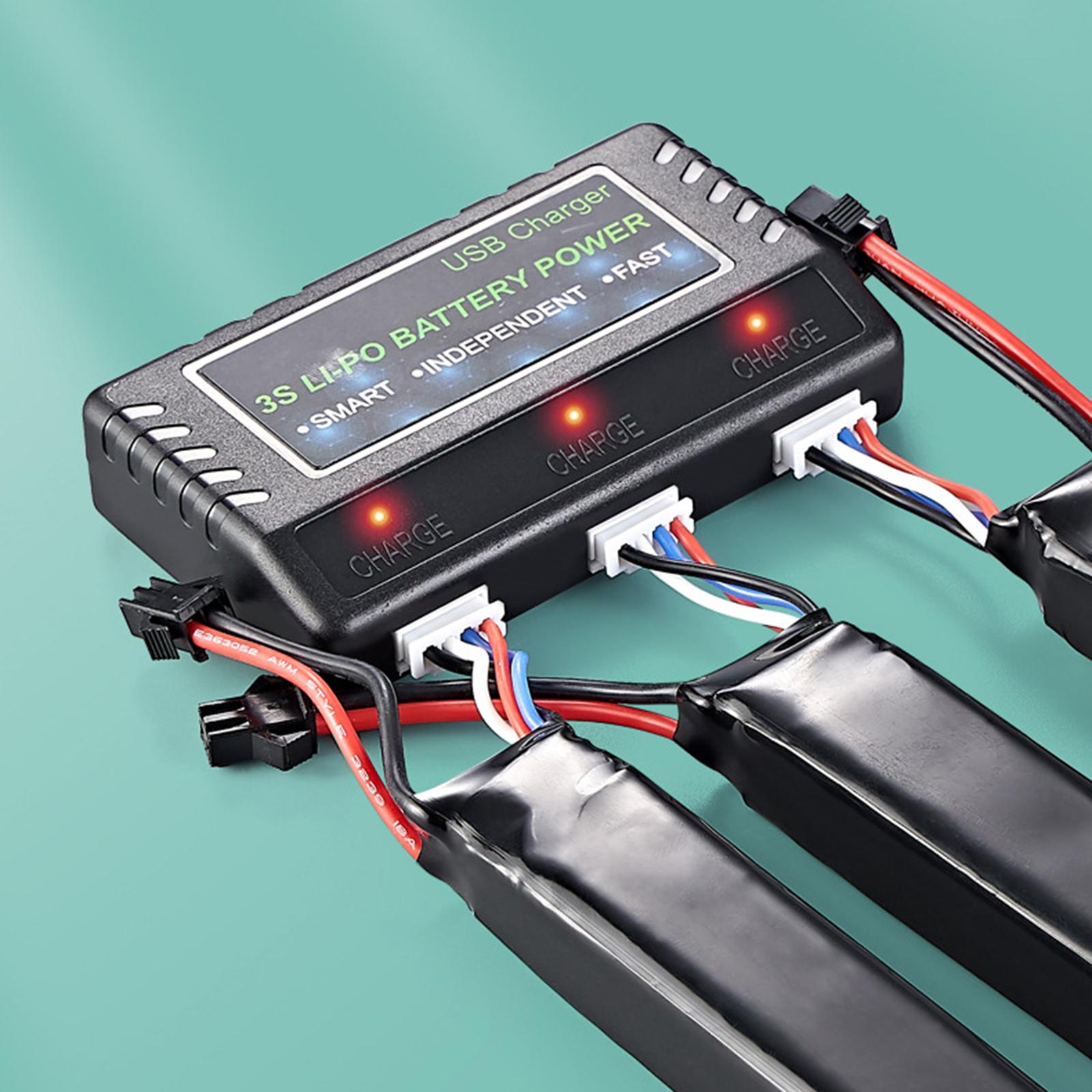 Triple Slot 3S Lipo Battery Ch - đánh giá và giá Drone Battery 3S